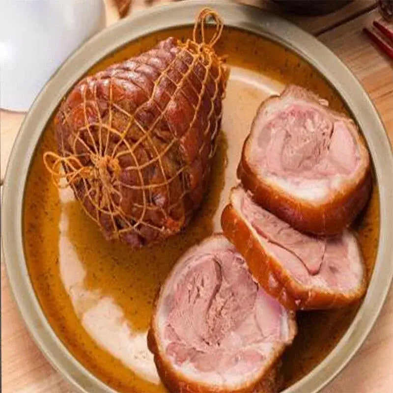 White mesh bbq net bundle kitchen pork roasting netting