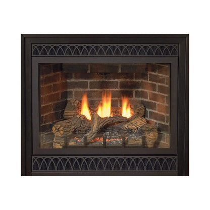 White Mountain Hearth Tahoe Natural Gas Direct Vent Deluxe Fireplace, 42" [DVD42FP] (SAK56218)