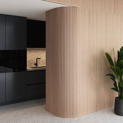 Fluted Wood Panels