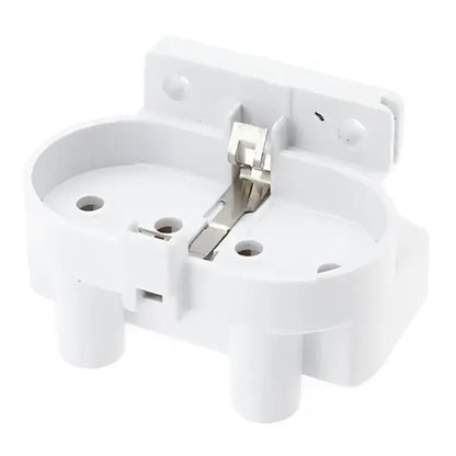 White plastic 2g11 lamp holder socket kitchen terminal block