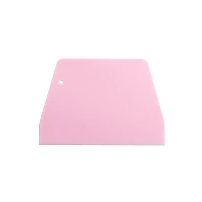 White plastic dough cream cake cutter spatula – kitchen baking tool