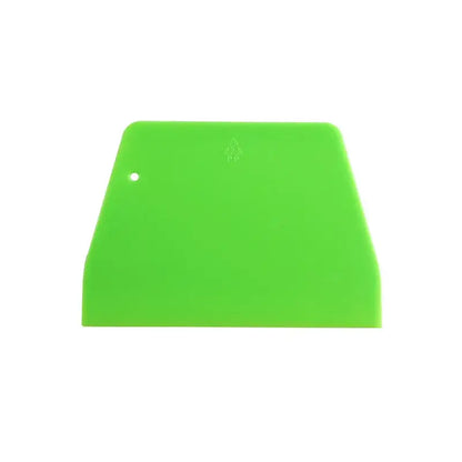 White plastic dough cream cake cutter spatula – kitchen baking tool