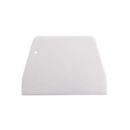White plastic dough cream cake cutter spatula – kitchen baking tool