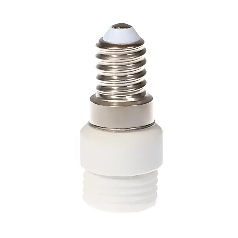 White plastic e14 to g9 converter splitter bulb socket kitchen adapter