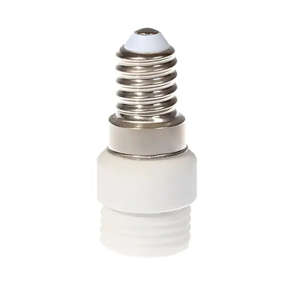 White plastic e14 to g9 converter splitter bulb socket kitchen adapter