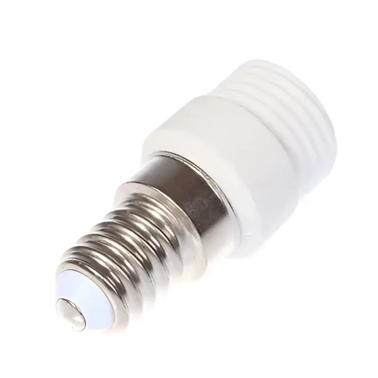 White plastic e14 to g9 converter splitter bulb socket kitchen adapter