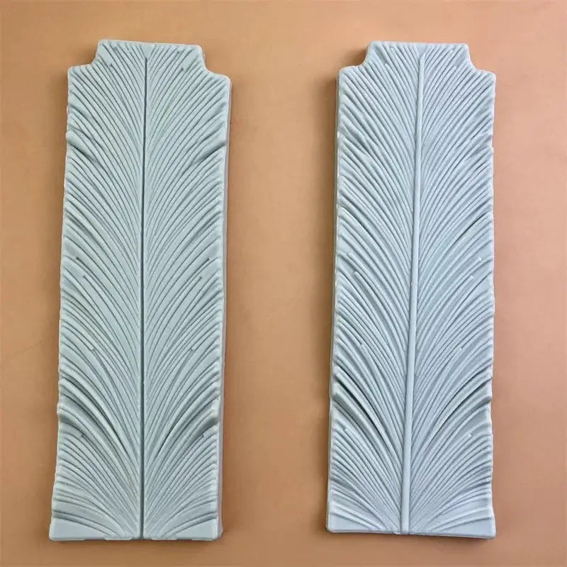 White silicone 3d wings cake mold kitchen swan neck decoration