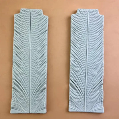 White silicone 3d wings cake mold kitchen swan neck decoration