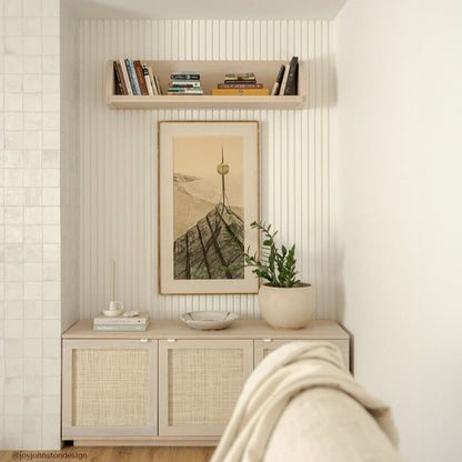 Paintable Slatted Wall Panels