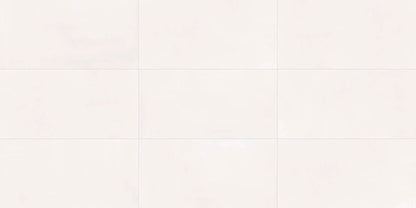 New York White Concrete Look Porcelain Tiles 12x24