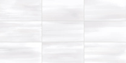 Miami White Concrete Look Porcelain Tiles 12x24