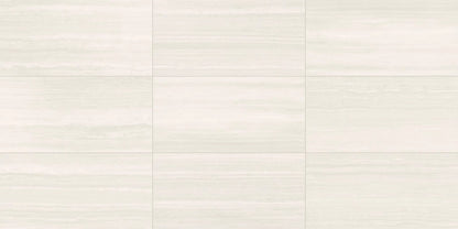 Washington White Travertine Look Porcelain Tiles 12x24