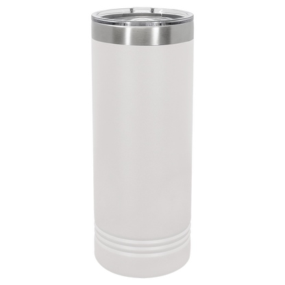 Skinny Tumbler with Slider Lid | 22 oz | Multiple Colors | Customizable | RCK Creations & More
