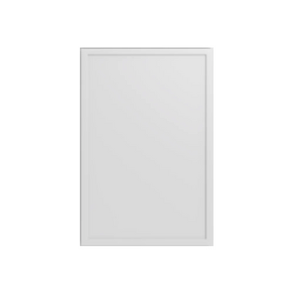 White Slim Shaker 60" Single Sink Bathroom Vanity with Drawers