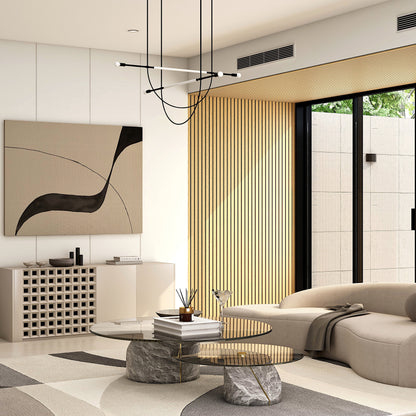 Acoustic Wide Slat Panel