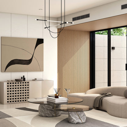 Acoustic Wide Slat Panel