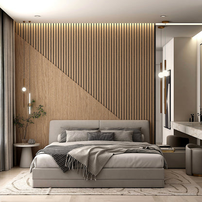 Acoustic Wide Slat Panel