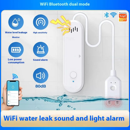 WiFi Water Level Sensor & Leakage Alarm for Home Security – Tuya Smart