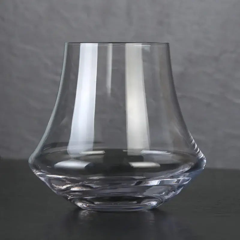 Wind edge crystal whiskey glass tumbler for dining room spirits