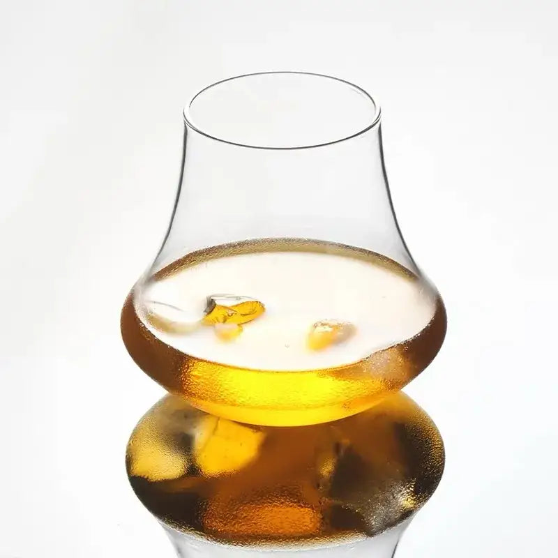 Wind edge crystal whiskey glass tumbler for dining room spirits