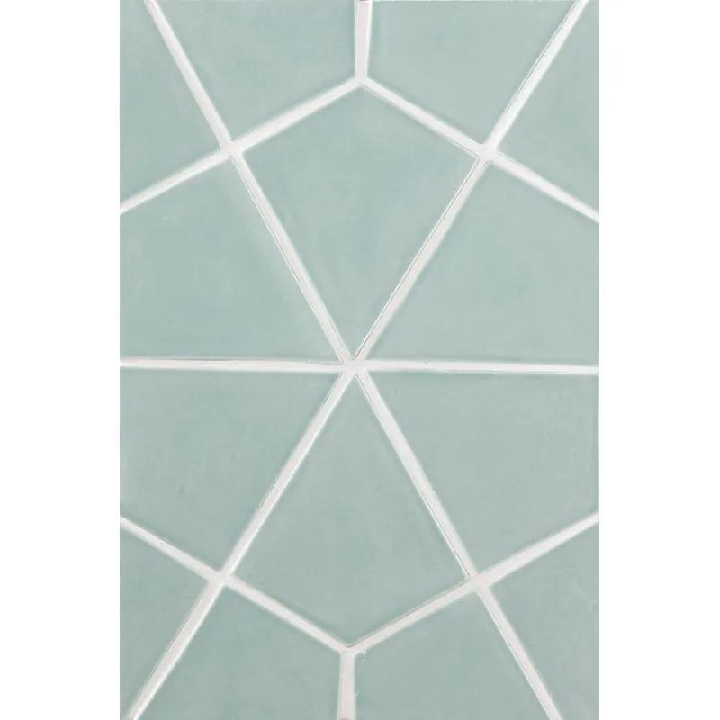 Sage Jade Glossy Diamante Ceramic Tiles 6x6
