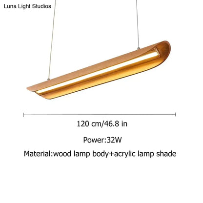 DecorBites™ Wood Chandeliers Kitchen Island Light Fixtures Chandelier Dining Room Lamp Hanging Kitchen Chandelier Dining Room Light