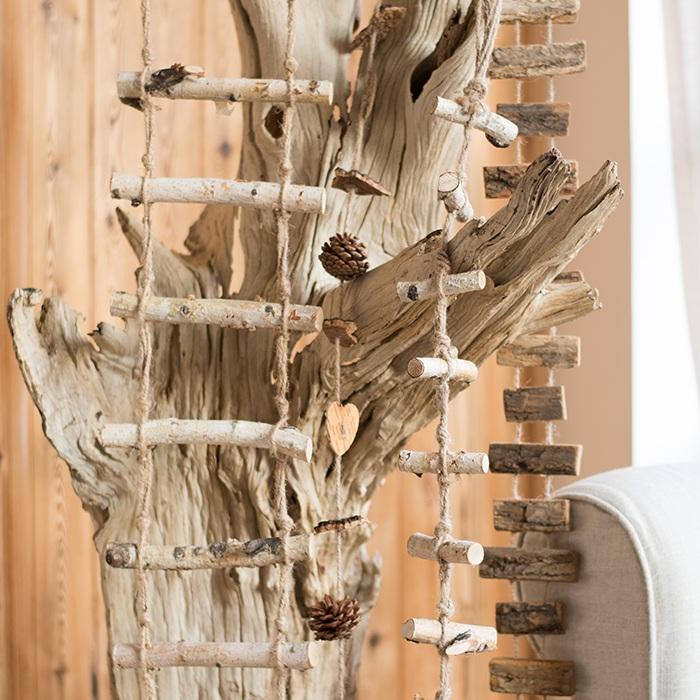 Wood String Ornament, view 2