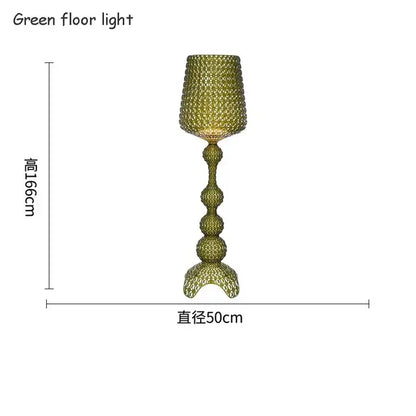 Woven white acrylic kabuki floor lamp for living room