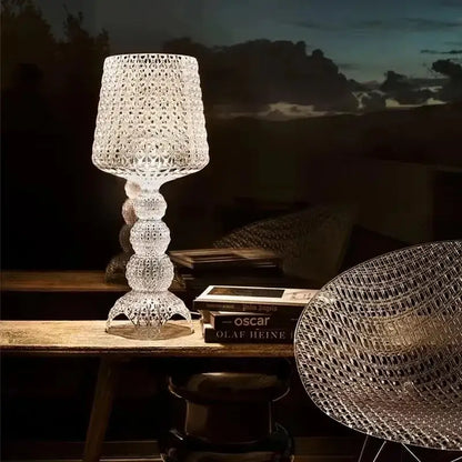 Woven white acrylic kabuki floor lamp for living room