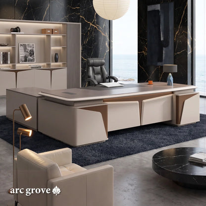 Wynn · Executive Desk w/ Mobile Storage