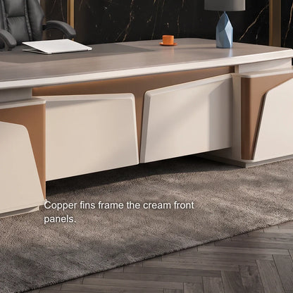 Wynn · Executive Desk w/ Mobile Storage