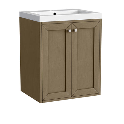 James Martin Chianti 24" Single Bathroom Vanity, Walnut Whisper
