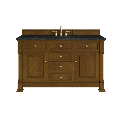 James Martin Brookfield 60" Single Bathroom Vanity, Honey Oak