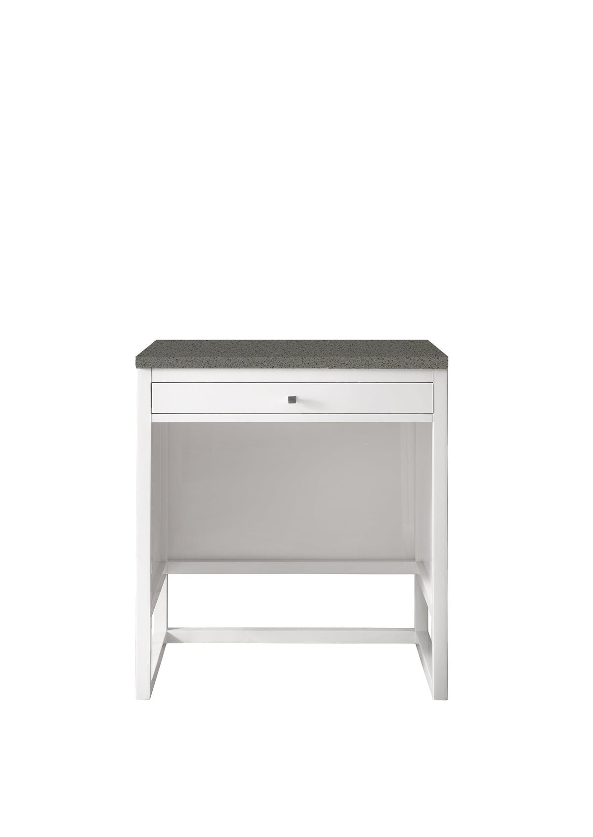 James Martin Athens 30" Countertop Unit, Glossy White