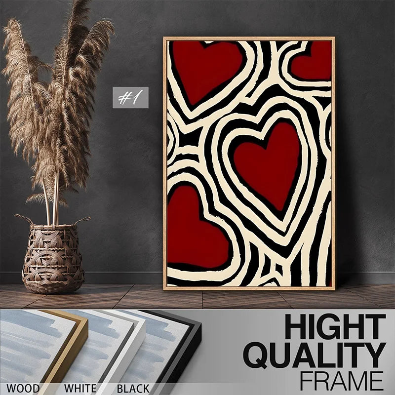 DecorBites™ Y2K Rock Style Canvas Posters for Retro Chic