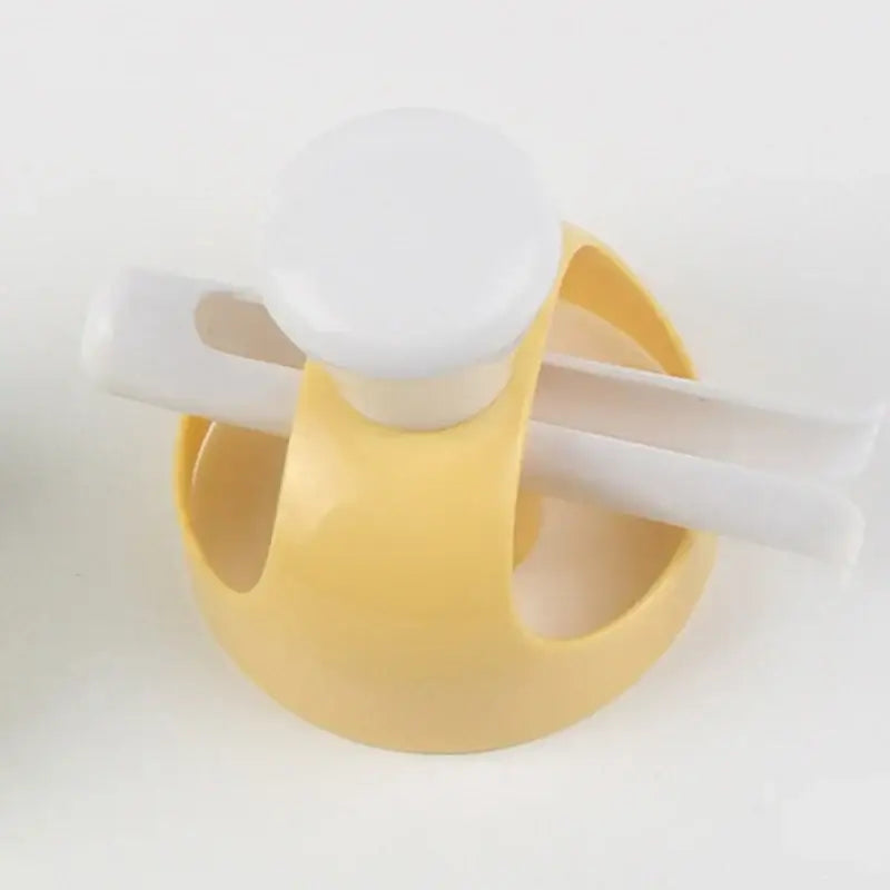 Yellow and white donut cutter baking tools kit for kitchen