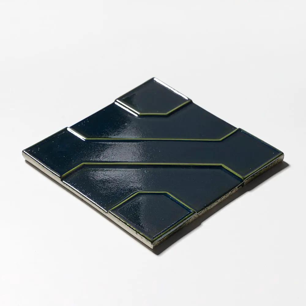 Kodye Prolific Rain Glossy Ceramic Accent Tiles 8x8
