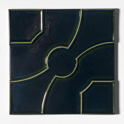 Lafonia Prolific Rain Glossy Ceramic Accent Tiles 8x8
