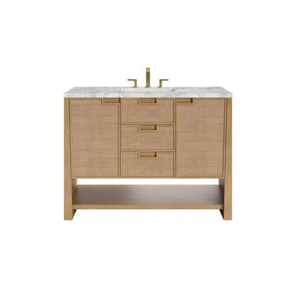 James Martin Solene 48" Single Bathroom Vanity, Seaside Oak