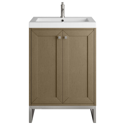 James Martin Chianti 24" Single Bathroom Vanity, Walnut Whisper