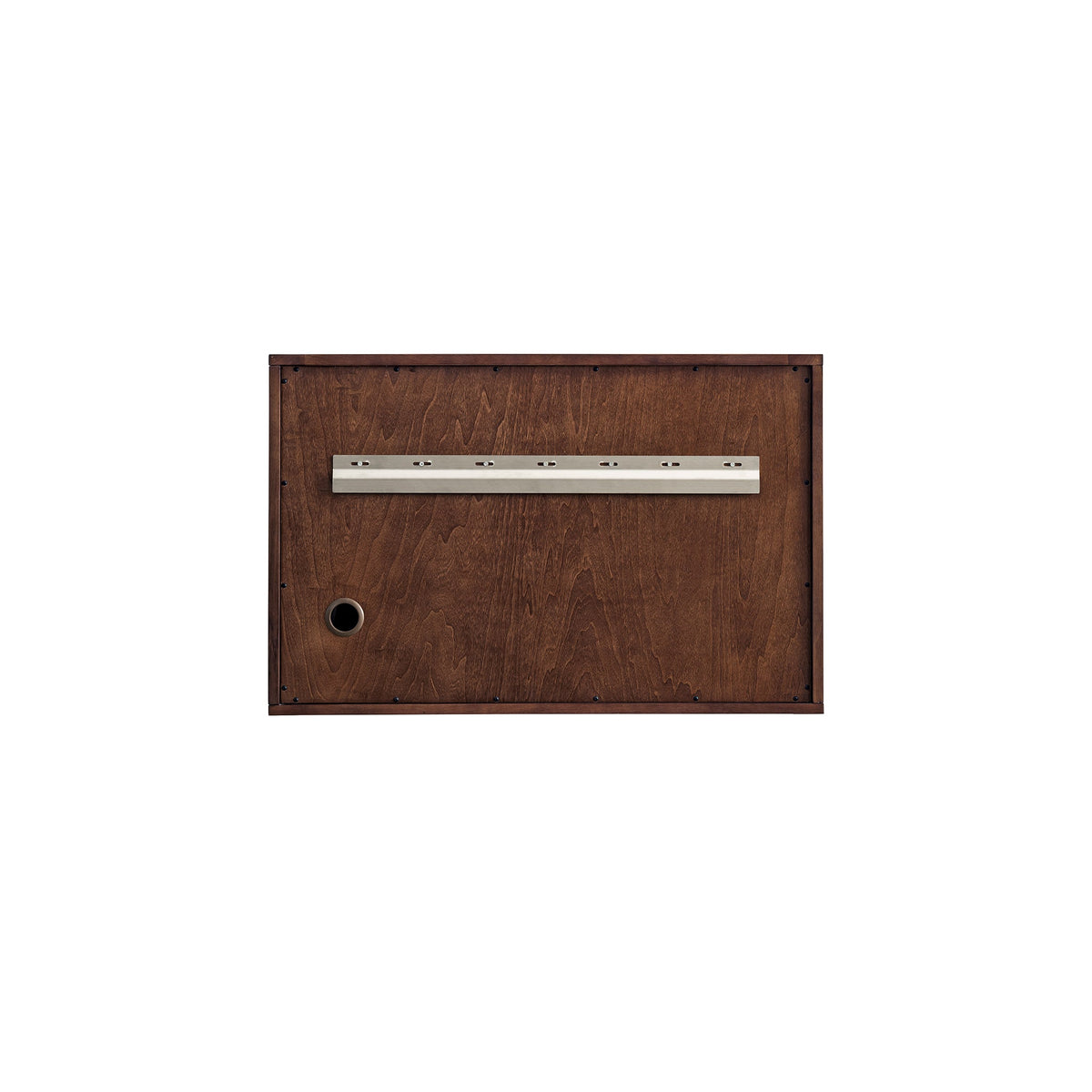 James Martin Amberly 36" Dual Mount Single Bathroom Vanity, Mid-Century Walnut