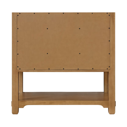 James Martin Malibu 36" Single Bathroom Vanity, Amber Birch