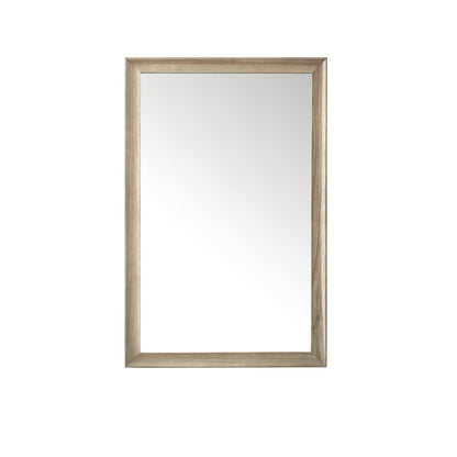 James Martin Glenbrooke 26" Mirror, Whitewashed Oak